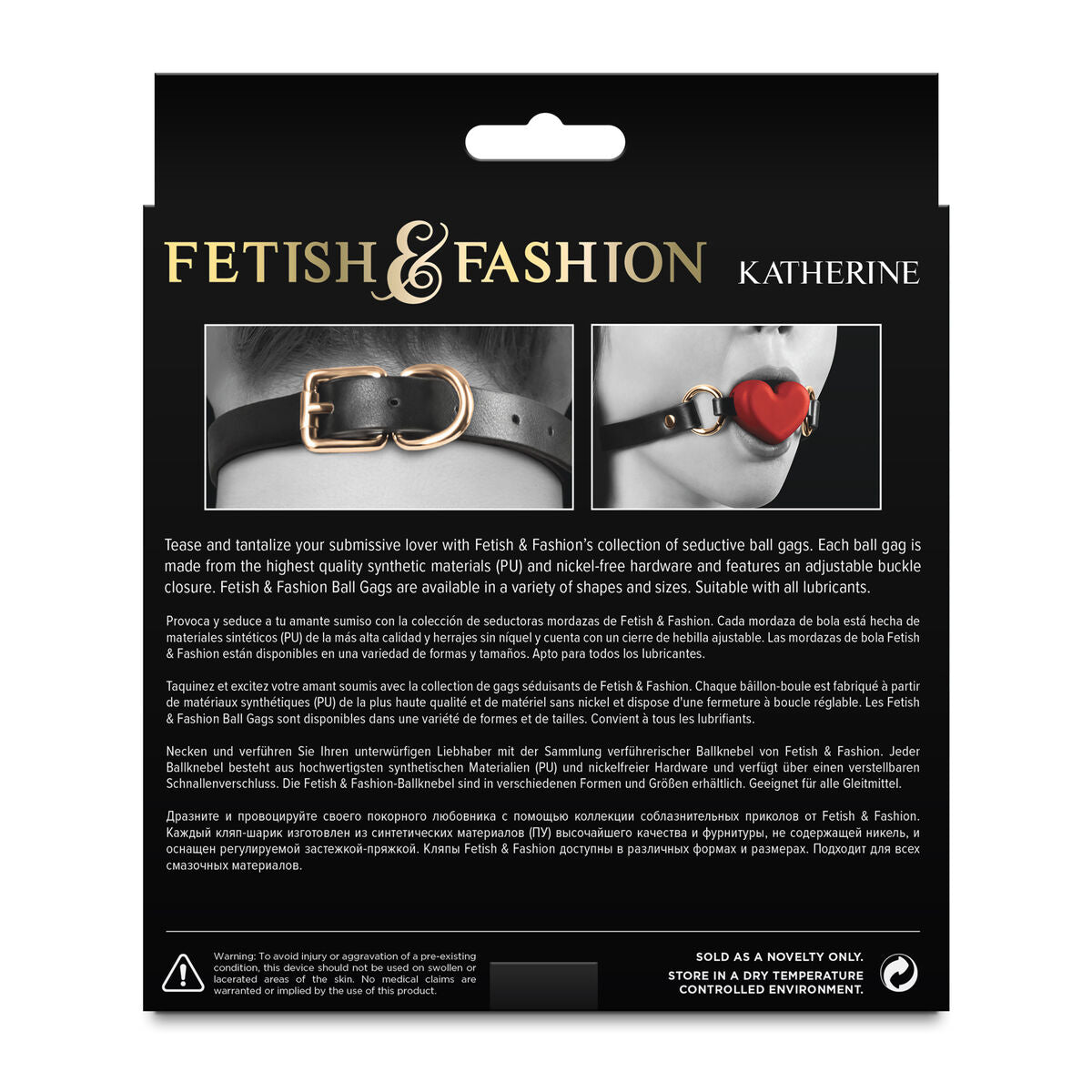 Căluș NS Novelties KATHERINE RED, 3, roseregalo.com