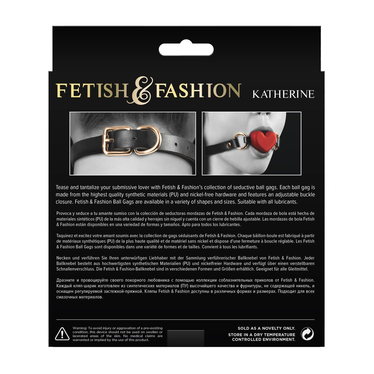 Căluș NS Novelties KATHERINE RED, 4, roseregalo.com