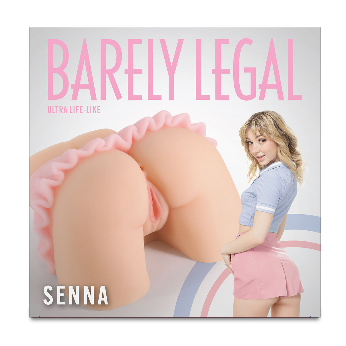 Rezistență Jack Ass NS Novelties Senna White Carne, 5, roseregalo.com