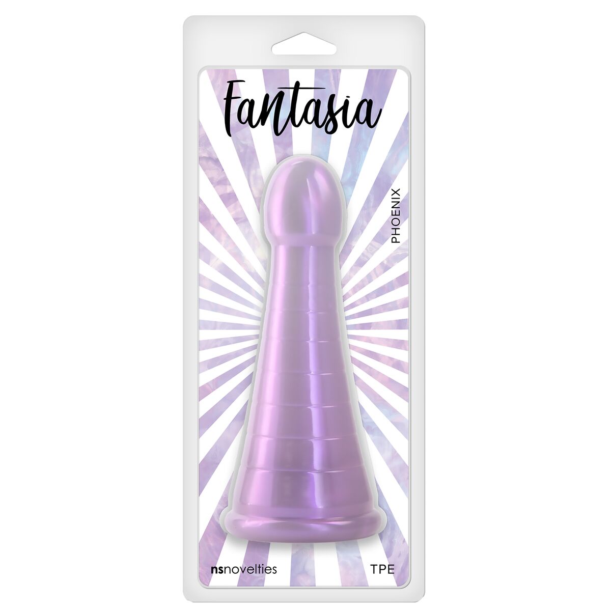 Dildo NS Novelties Fantasia Ø 5 cm Ø 7,4 cm Purpuriu, 3, roseregalo.com