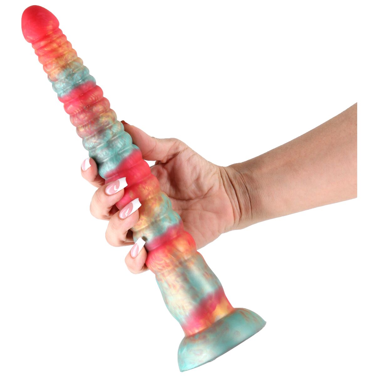 Dildo NS Novelties Colours Multicolor Ø 4,5 cm, 2, roseregalo.com