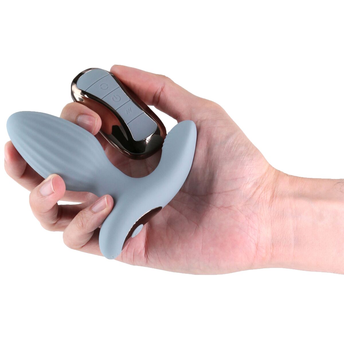 Plug Anal NS Novelties Renegade Albastru (3,7 cm), 2, roseregalo.com