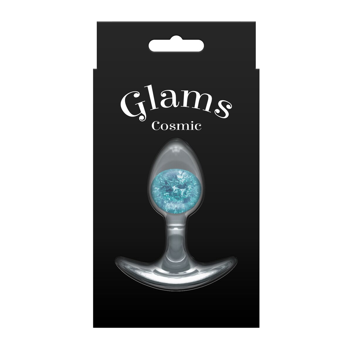 Plug Anal NS Novelties Glams Albastru (7 cm), 3, roseregalo.com