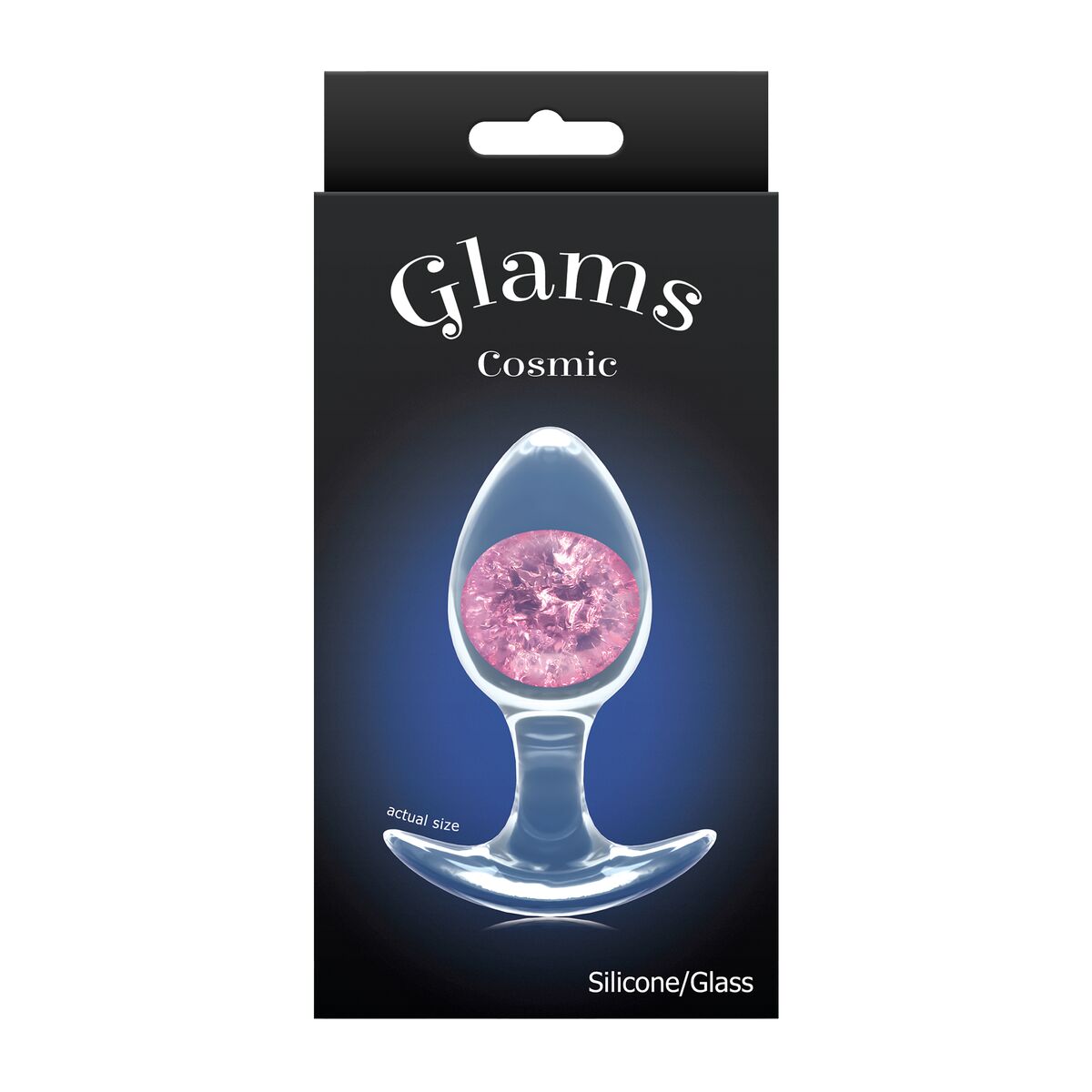 Plug Anal NS Novelties Glams Roz (8 cm), 4, roseregalo.com