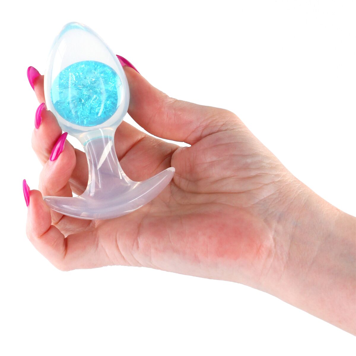 Plug Anal NS Novelties Glams Albastru (8 cm), 2, roseregalo.com