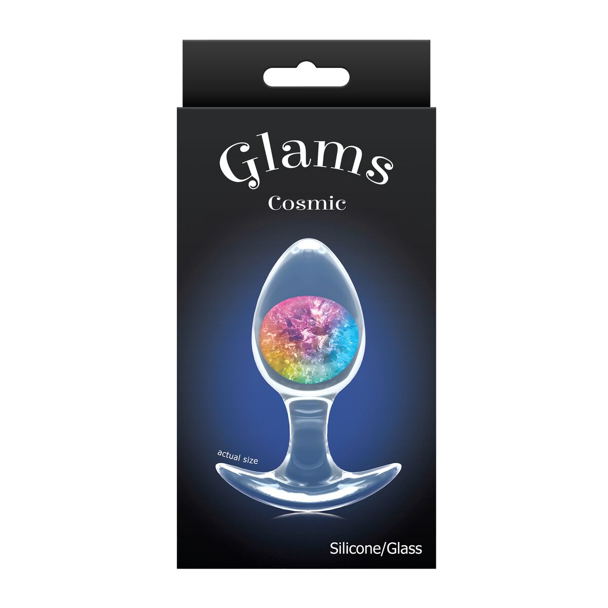 Plug Anal NS Novelties Glams Multicolor (8 cm), 4, roseregalo.com