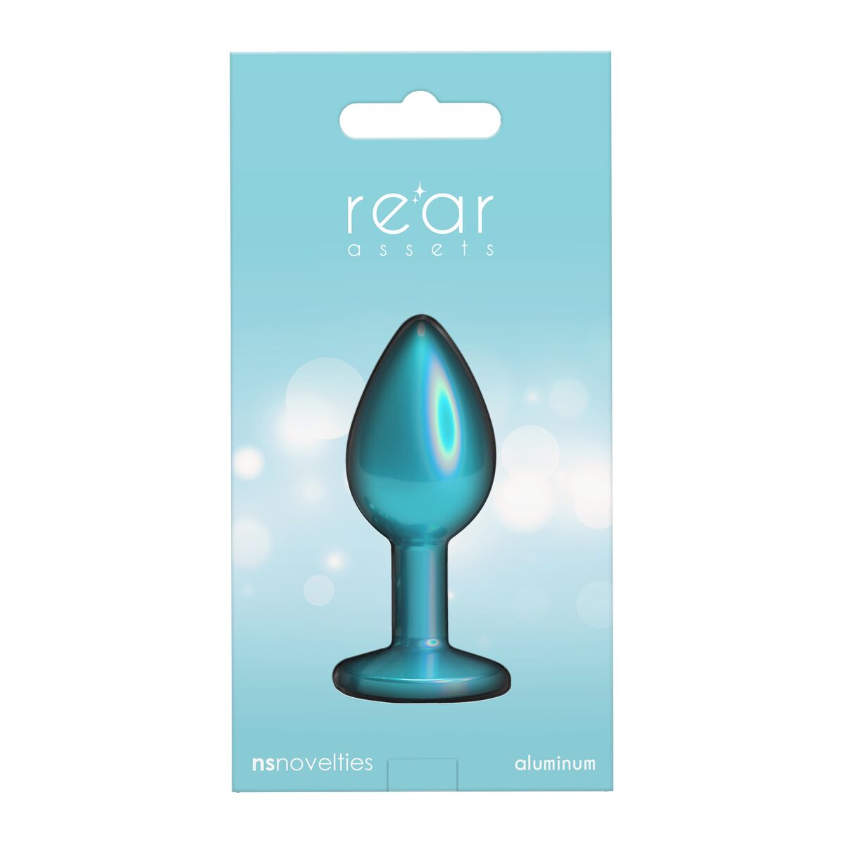 Plug Anal NS Novelties Rear Assets Albastru (6,3 cm), 3, roseregalo.com