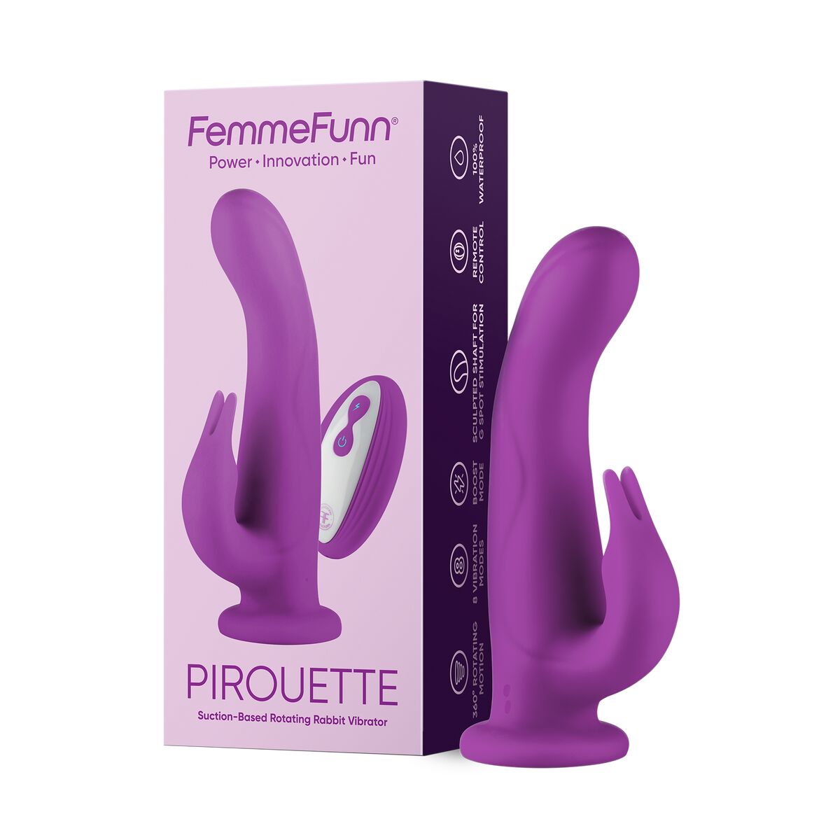 Vibrator zona G FemmeFunn Pirouette Mov, 3, roseregalo.com