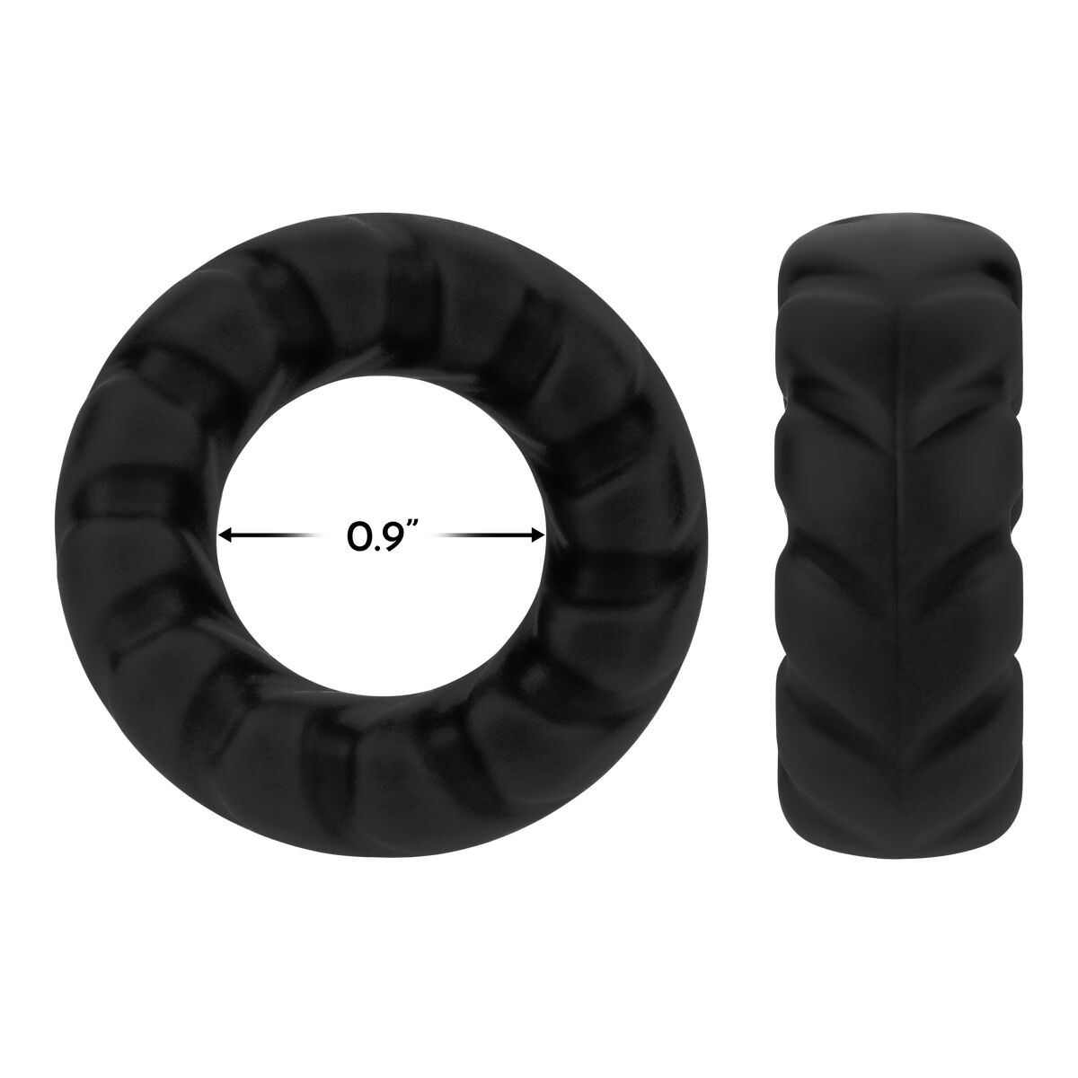 Pachet Inel Penis Forto Negru Ø 23 mm, 4, roseregalo.com