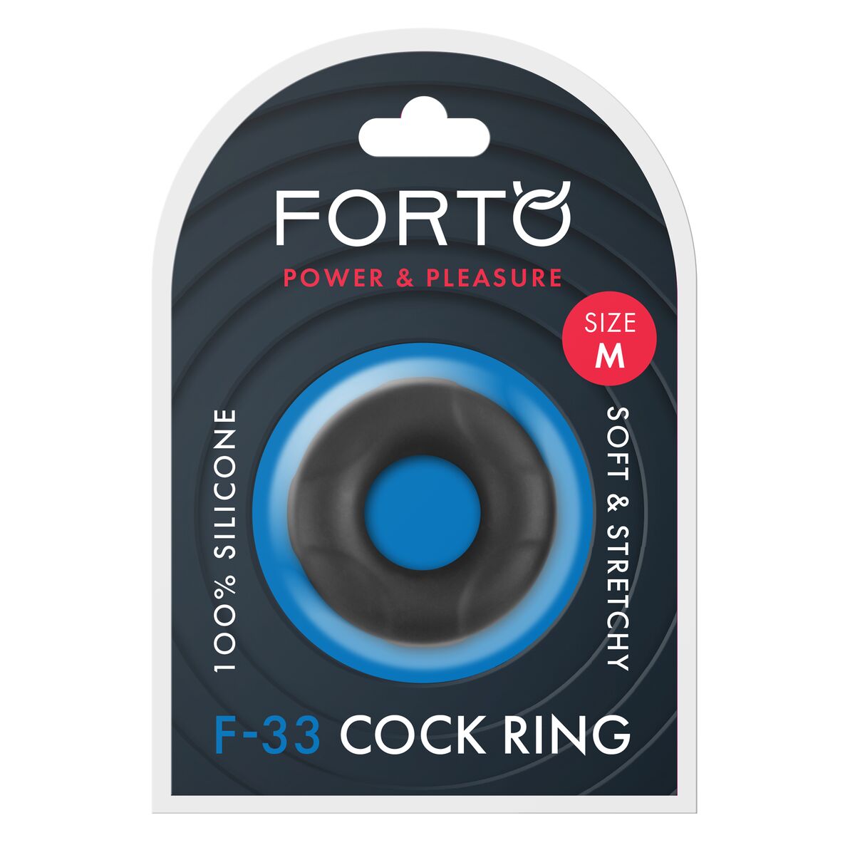 Pachet Inel Penis Forto Negru M (M) Ø 21 mm, 6, roseregalo.com