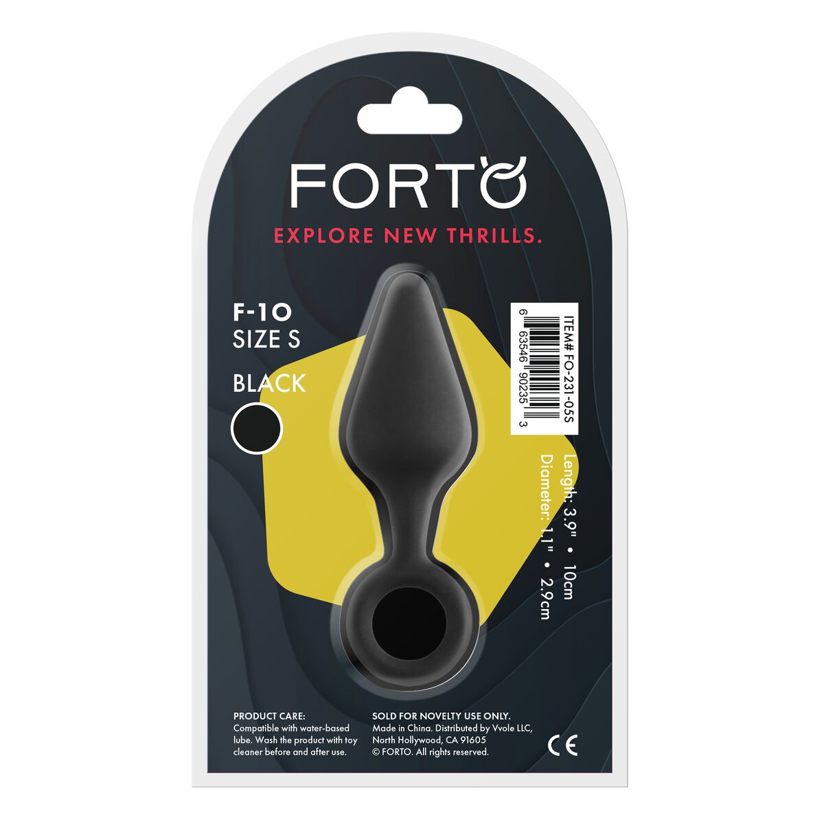 Plug Anal Forto Negru, 5, roseregalo.com