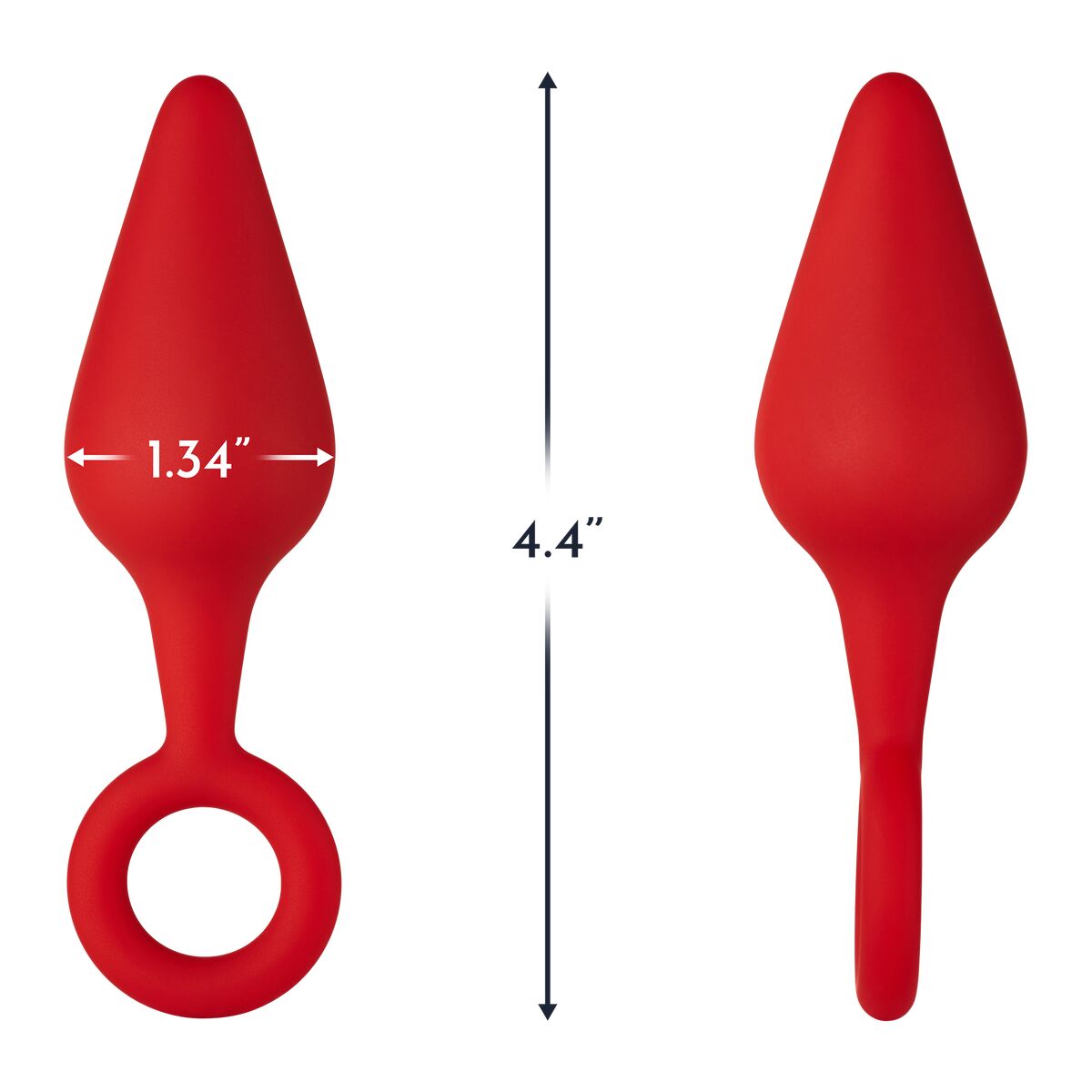 Plug Anal Forto Roșu, 4, roseregalo.com