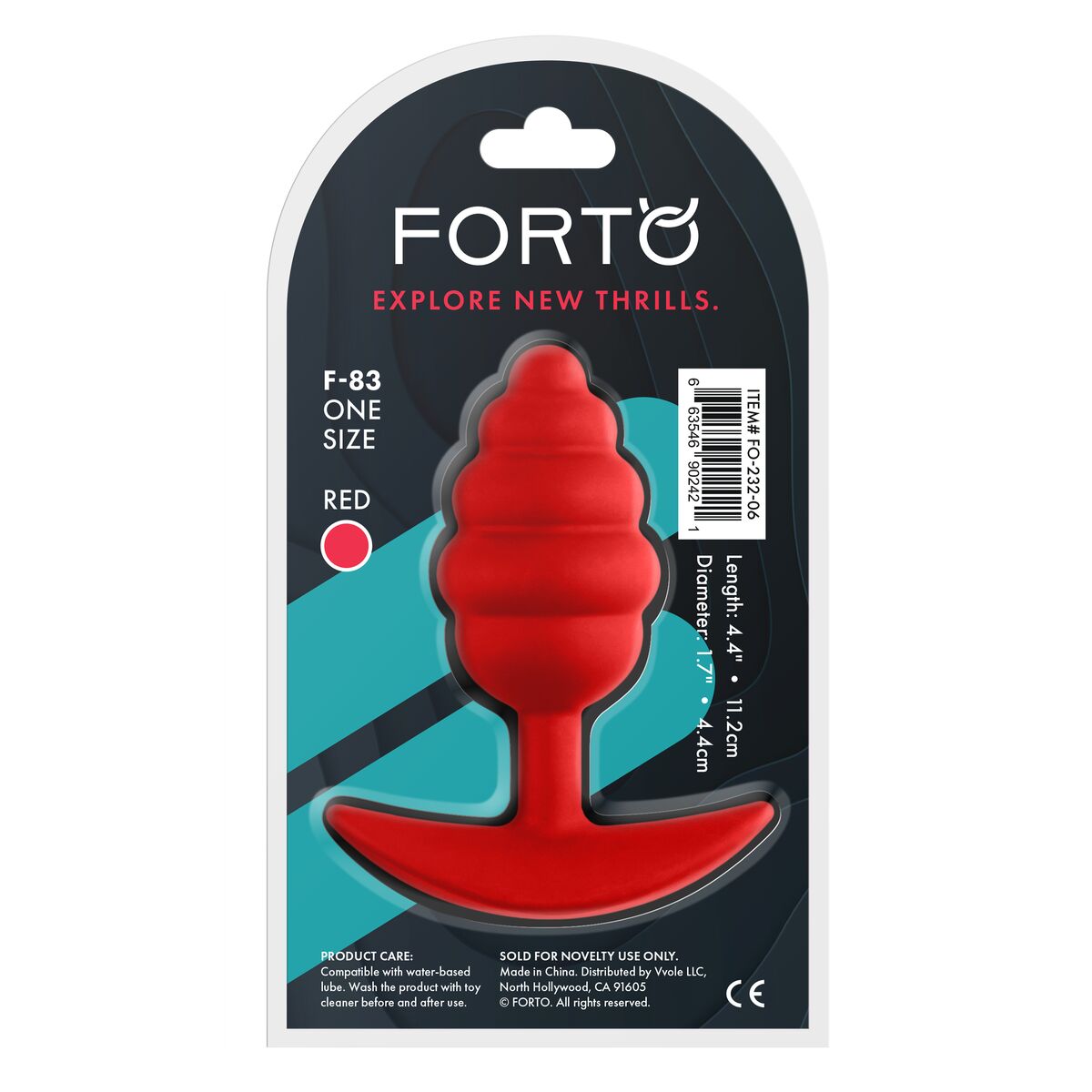 Plug Anal Forto Roșu, 5, roseregalo.com