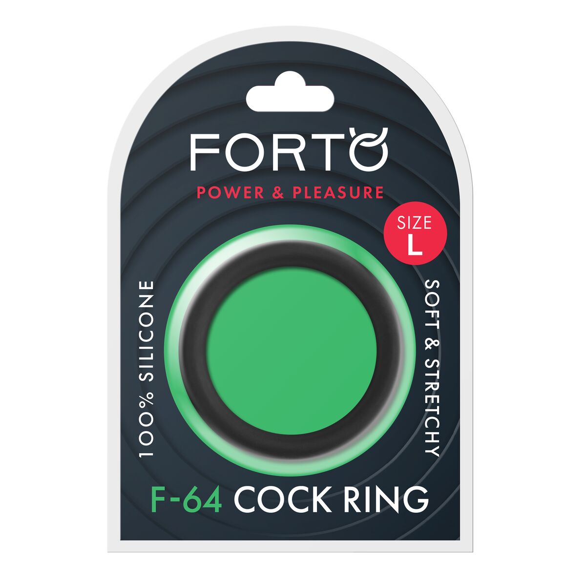 Pachet Inel Penis Forto Negru L Ø 50 mm, 6, roseregalo.com