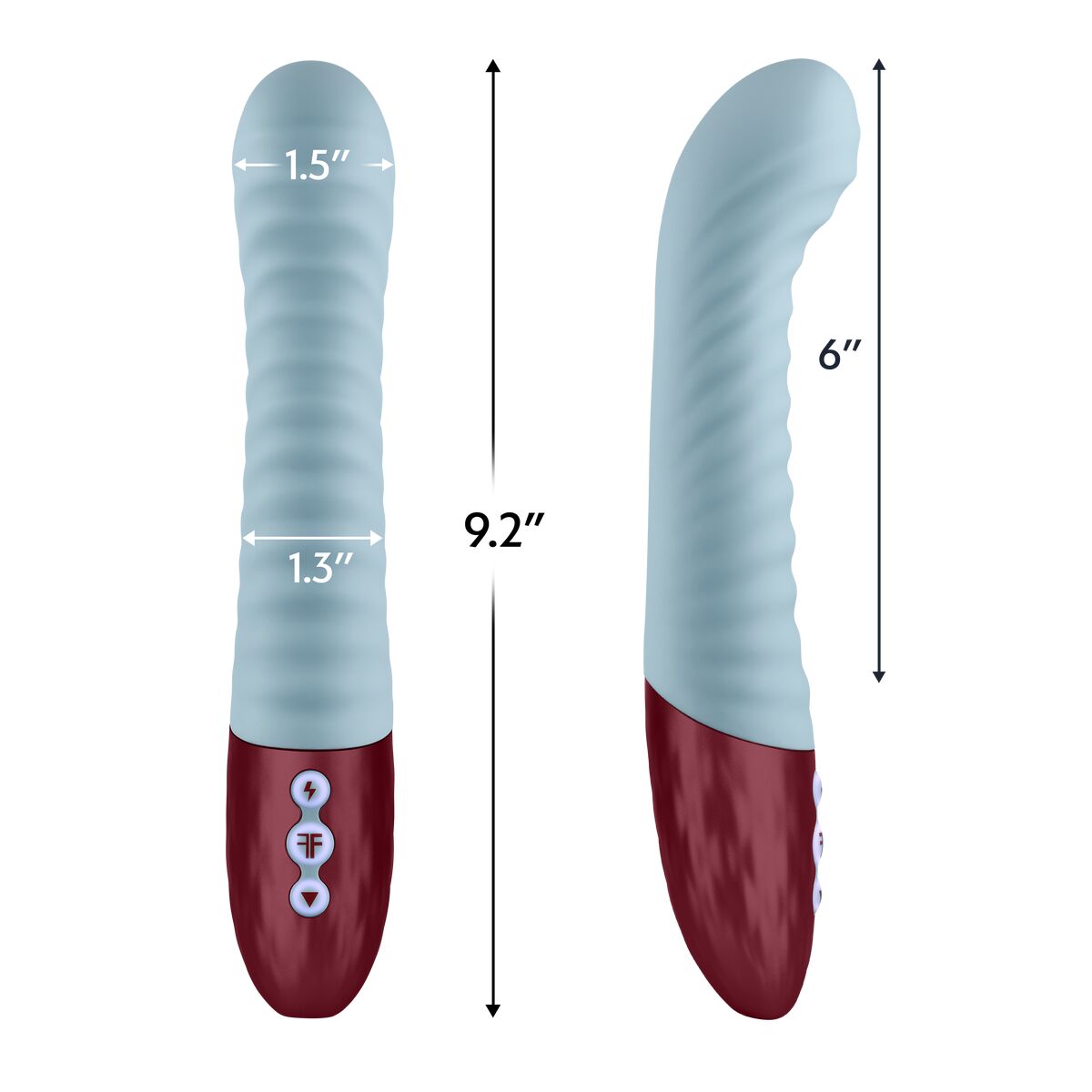Vibrator zona G FemmeFunn Albastru, 8, roseregalo.com