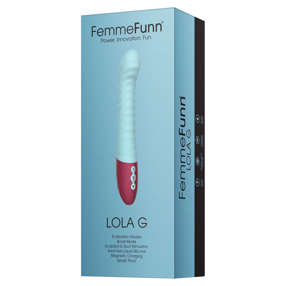 Vibrator zona G FemmeFunn Albastru, 10, roseregalo.com