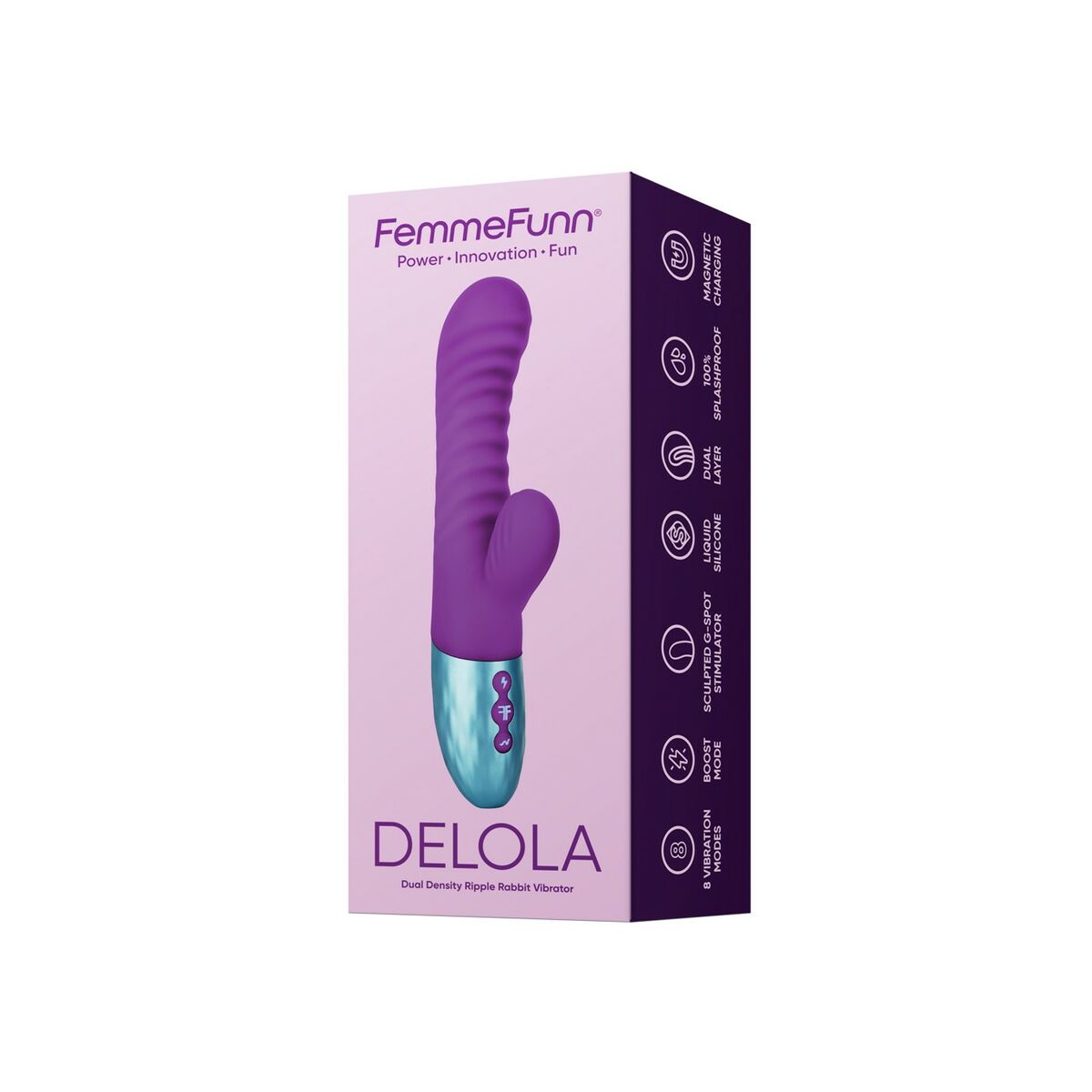 Dual Stimulation Vibrator FemmeFunn Delola Mov, 7, roseregalo.com
