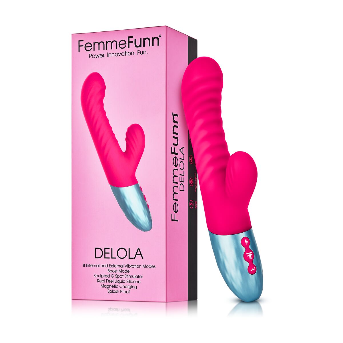 Vibrator zona G FemmeFunn Delola Roz, 9, roseregalo.com