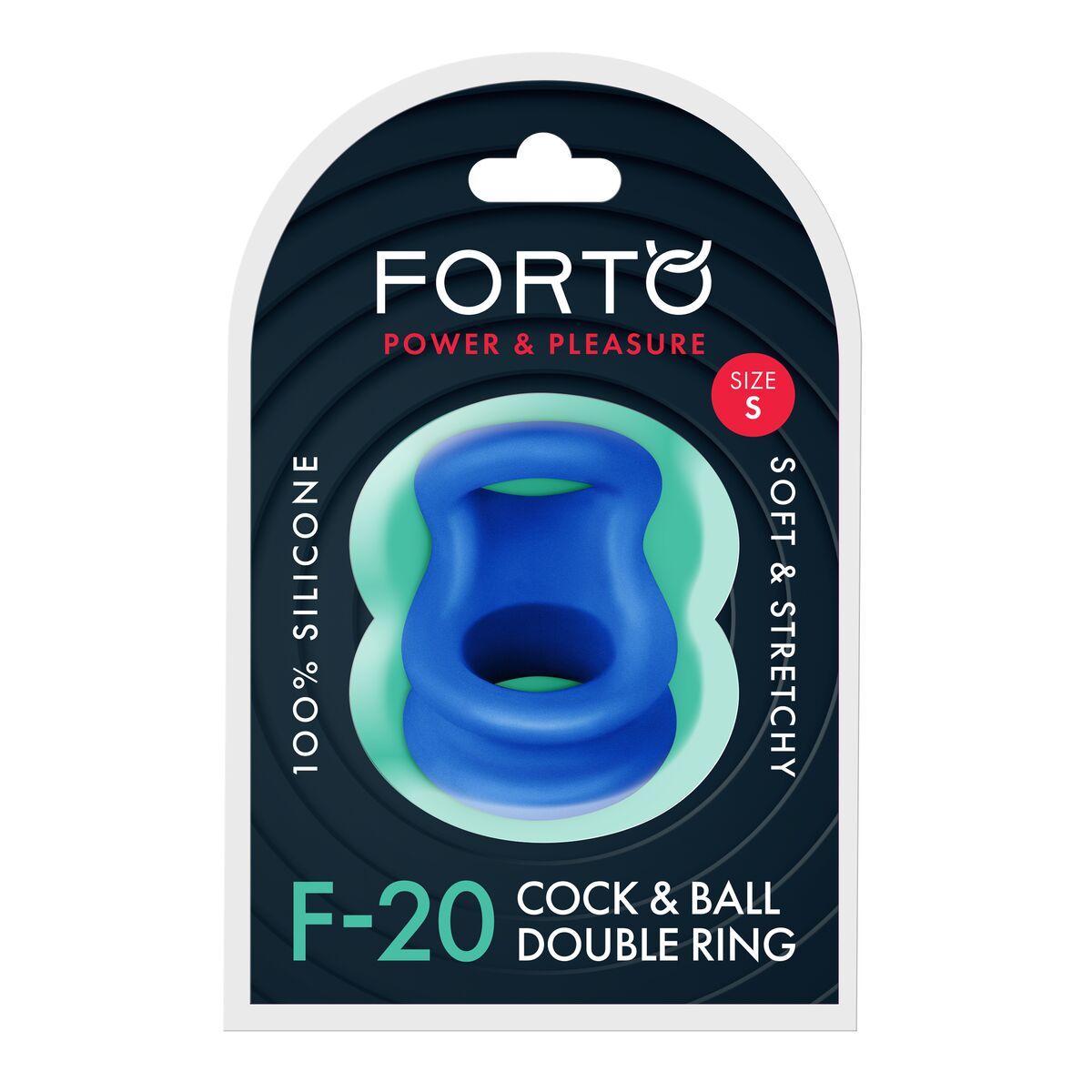 Pachet Inel Penis Forto Albastru S, 5, roseregalo.com