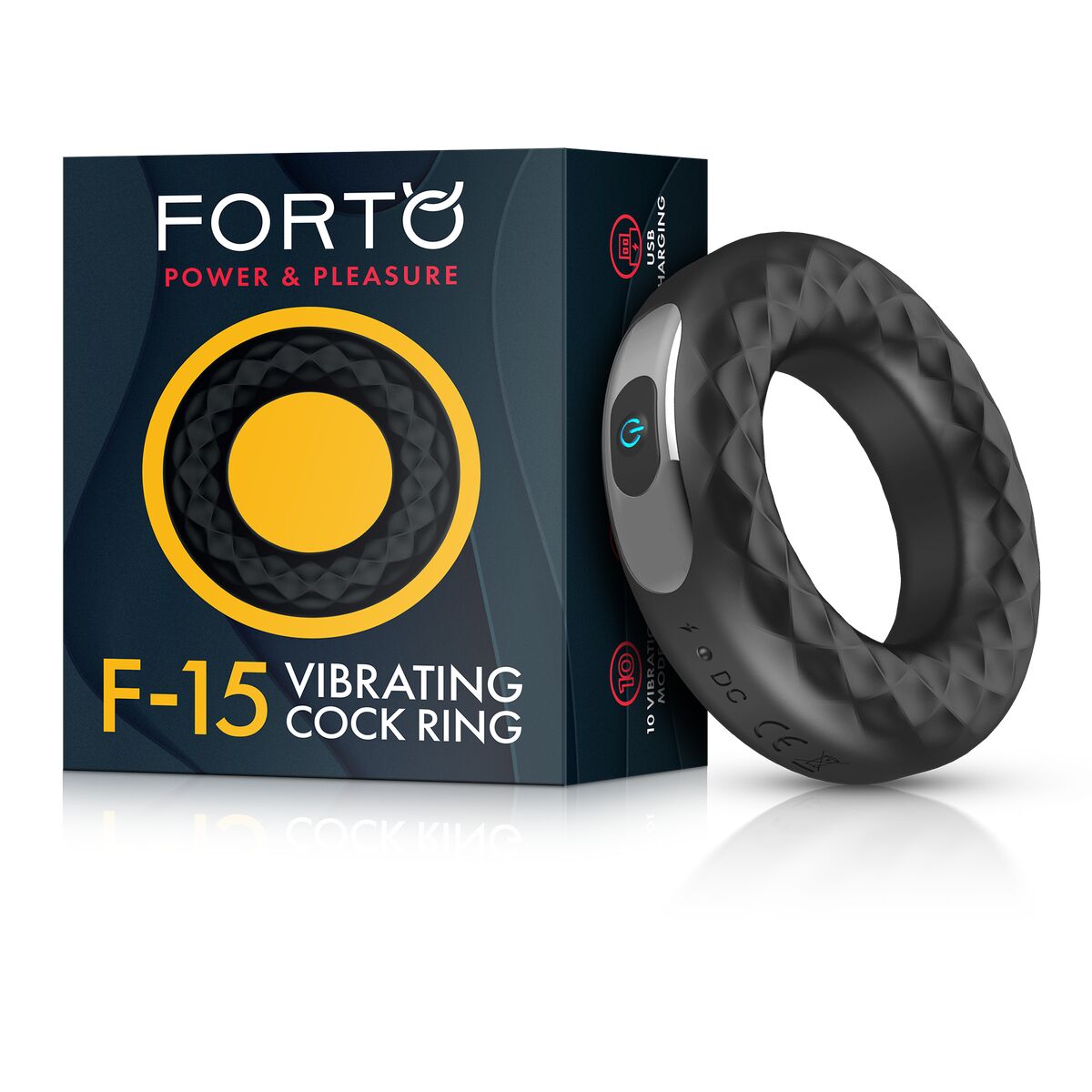 Pachet Inel Penis Forto Negru (Mărime unică), 6, roseregalo.com