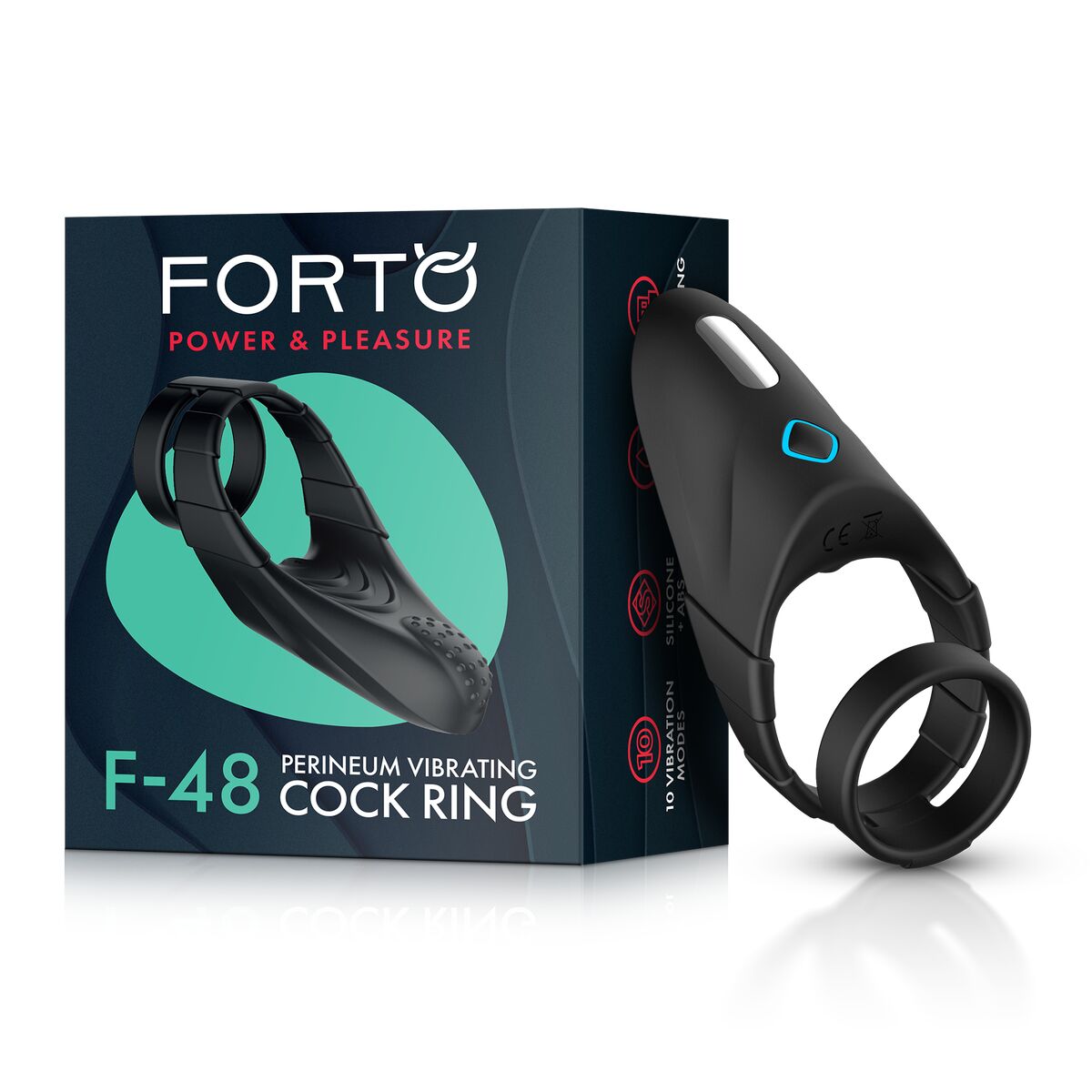 Pachet Inel Penis Forto Negru (Mărime unică), 8, roseregalo.com
