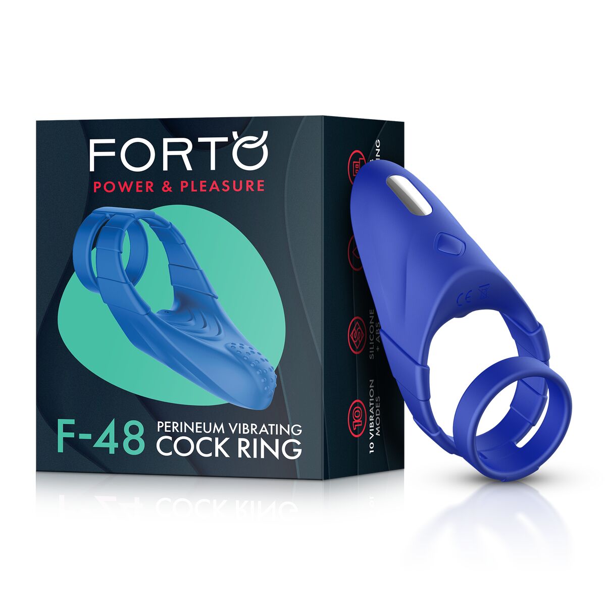 Pachet Inel Penis Forto Albastru (Mărime unică), 8, roseregalo.com