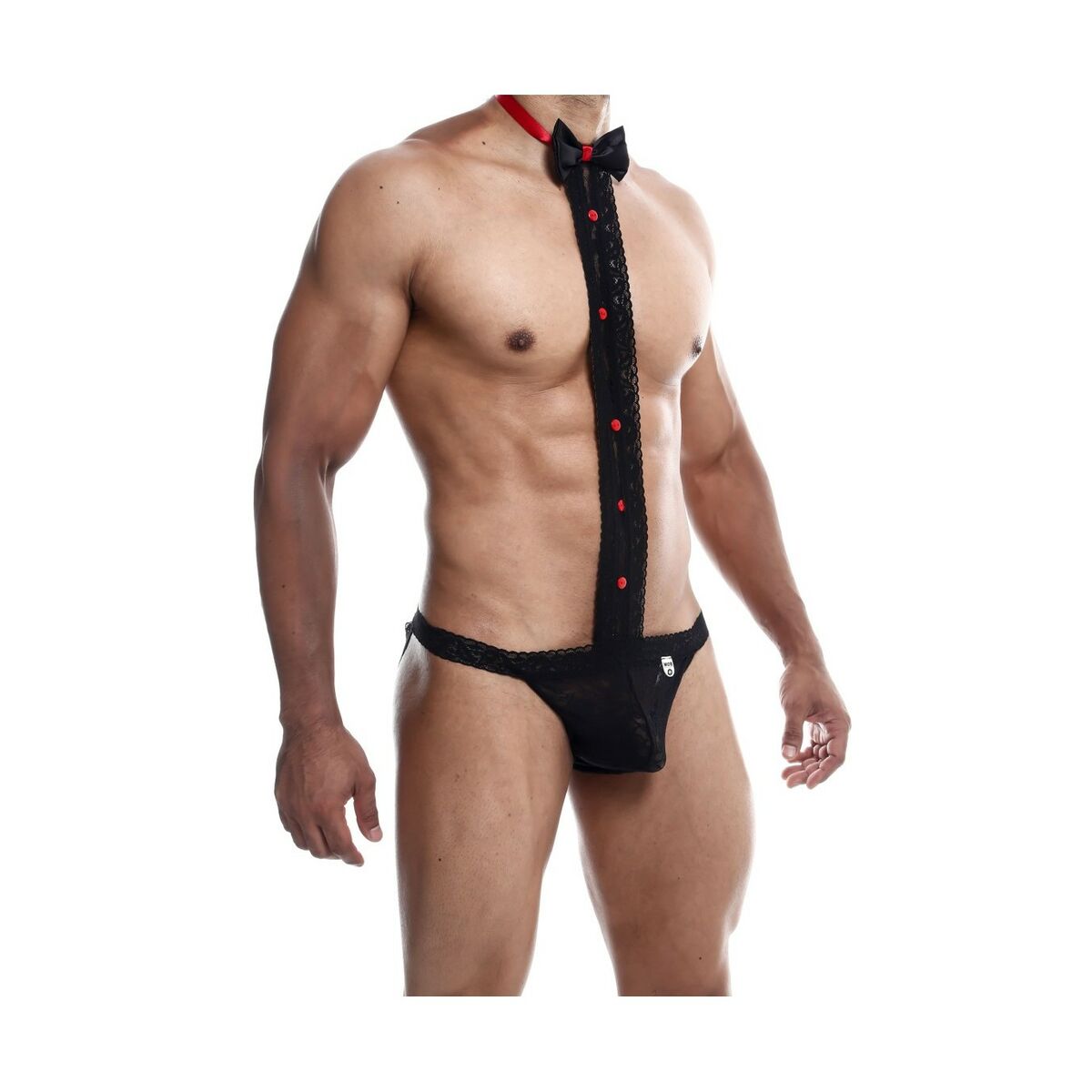 Tanga Mob Eroticwear Negru L/XL, 3, roseregalo.com