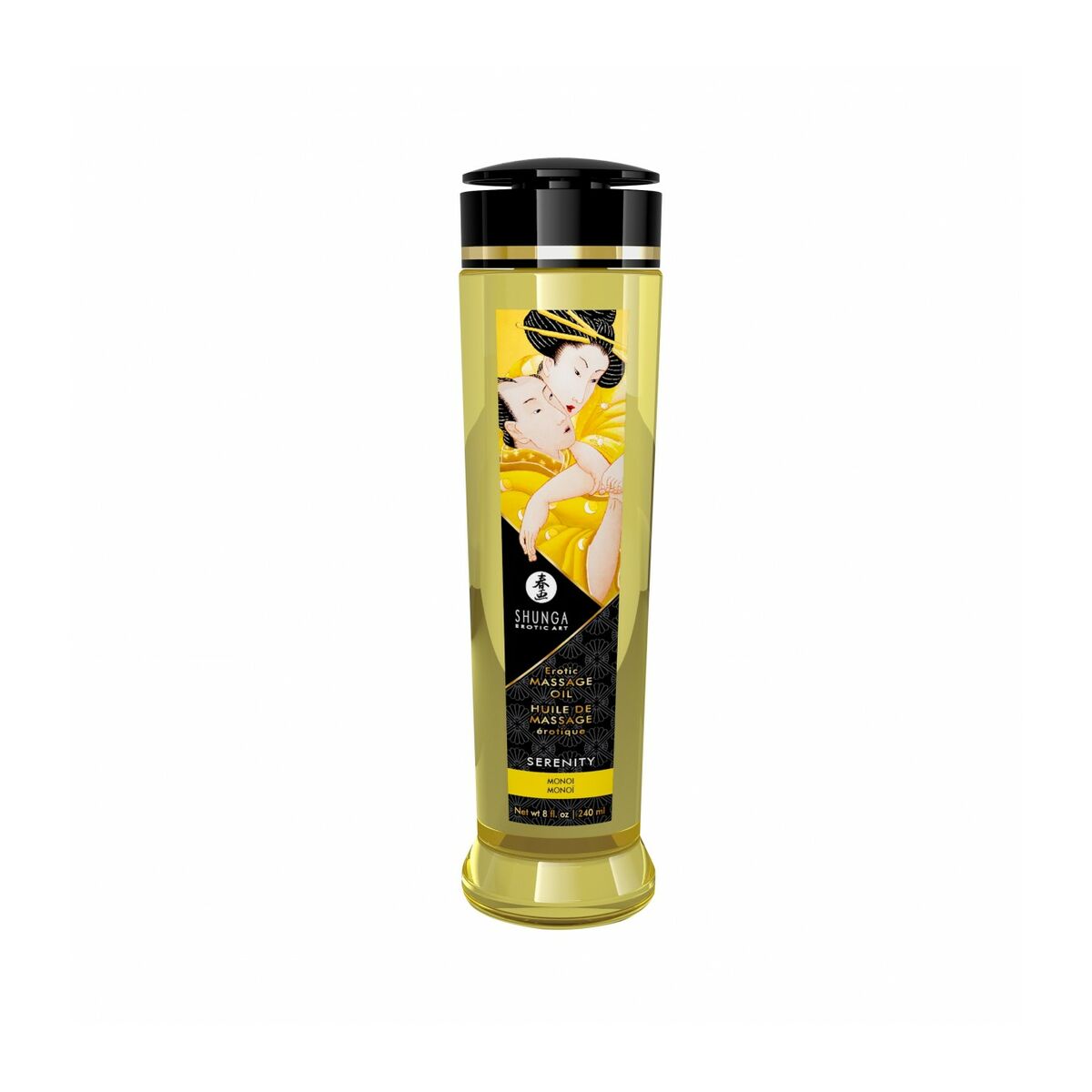 Ulei de Masaj Erotic Shunga Serenity Monoi 240 ml Afrodiziac, 1, roseregalo.com