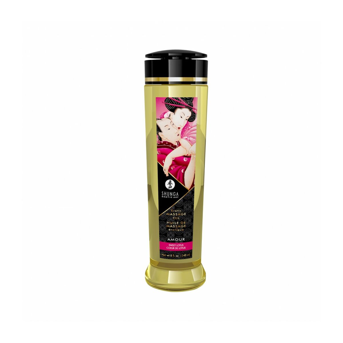 Ulei de Masaj Erotic Shunga 240 ml Floare de Lotus, 1, roseregalo.com