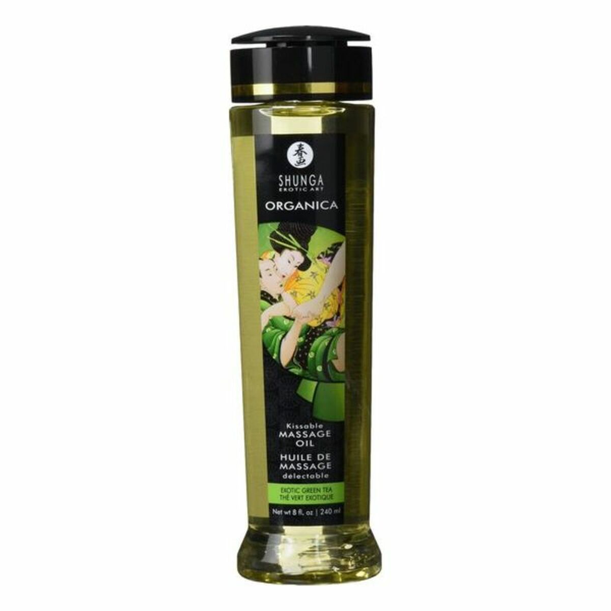 Ulei de Masaj Erotic Shunga 240 ml Ceai Verde, 1, roseregalo.com