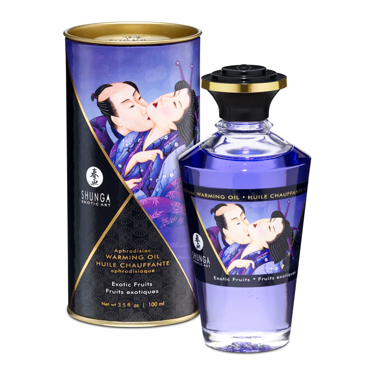 Ulei de Masaj Erotic Shunga SHU127-EXOTIC FRUITS 100 ml Fructe Exotice, 1, roseregalo.com