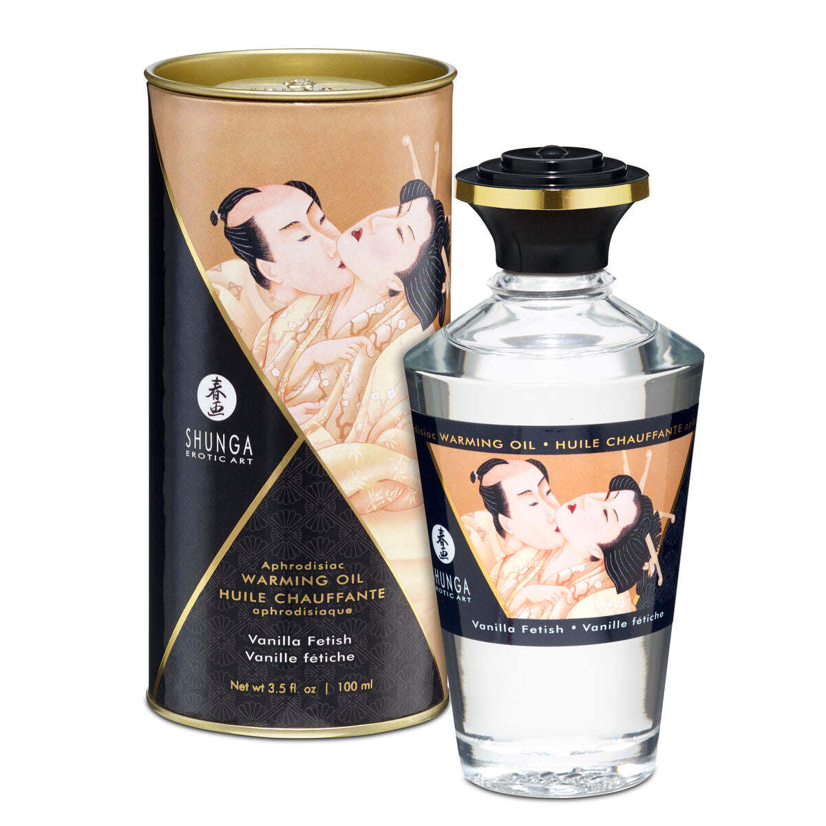 Ulei de Masaj Erotic Shunga Vanilla fetish 100 ml, 2, roseregalo.com