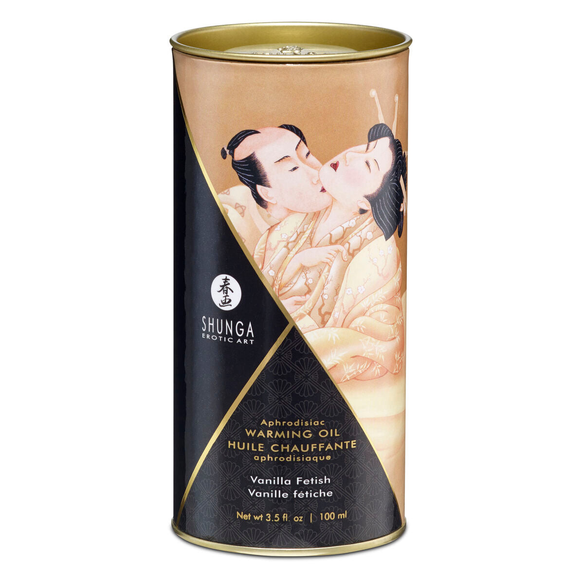 Ulei de Masaj Erotic Shunga Vanilla fetish 100 ml, 3, roseregalo.com