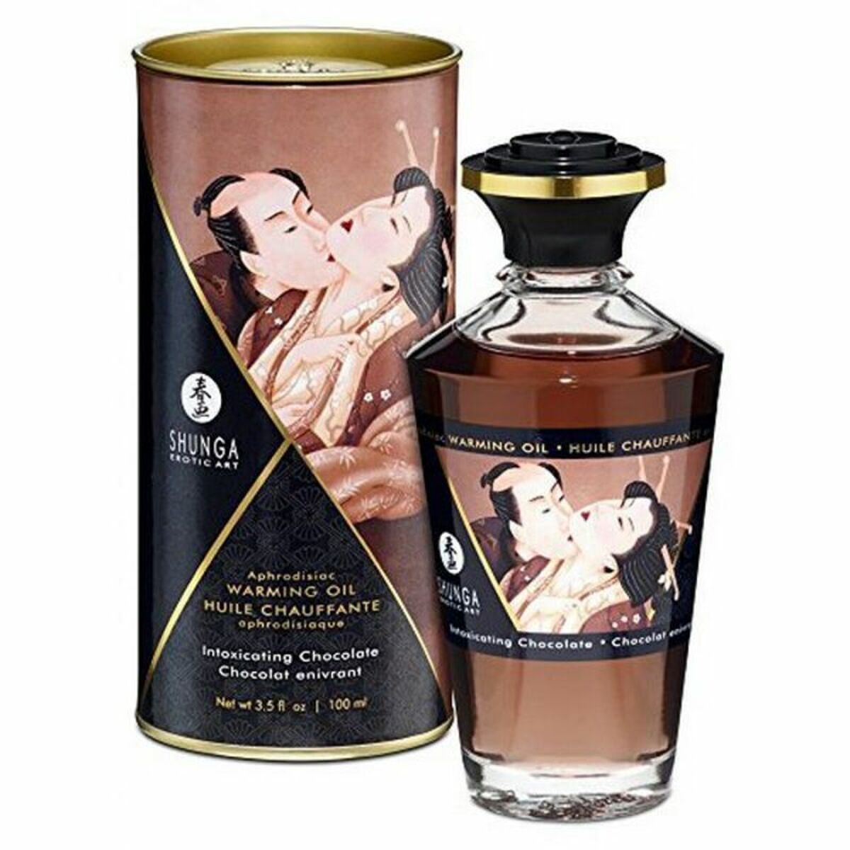 Ulei de Masaj Erotic Shunga 100 ml Ciocolată, 1, roseregalo.com