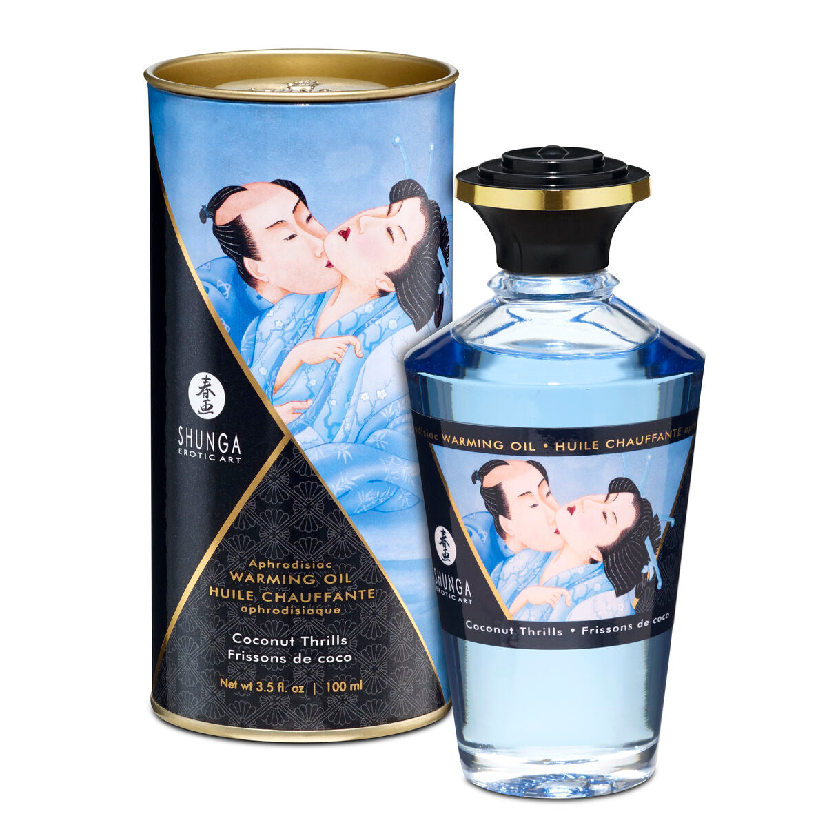 Ulei de Masaj Erotic Shunga SHU127-COCONUT 100 ml Cocos, 1, roseregalo.com