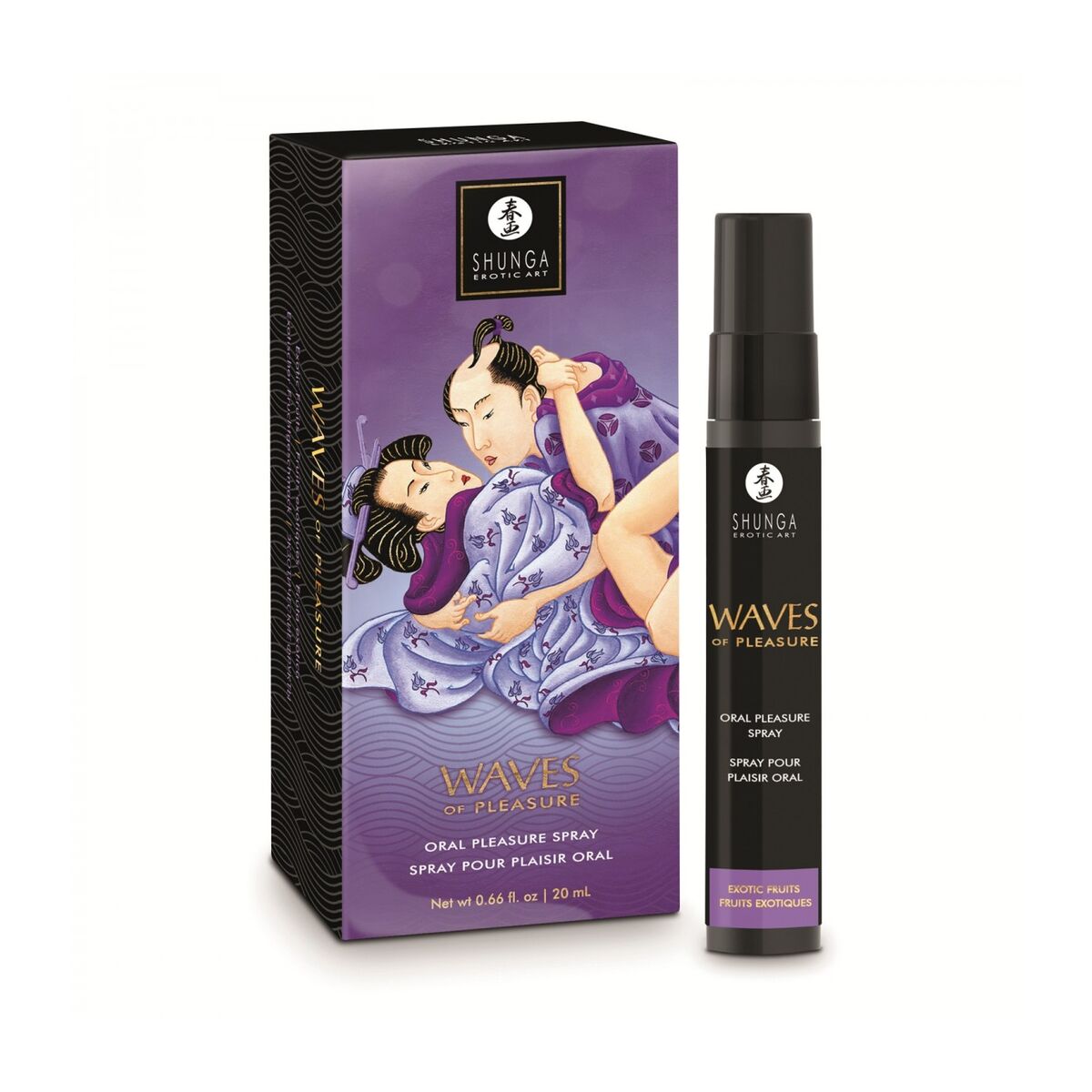 Lubrifiant Shunga Fructe Exotice 20 ml, 2, roseregalo.com