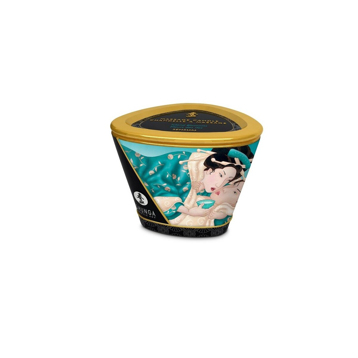Lumânare masaj Shunga Island's Flower Floral 170 ml, 4, roseregalo.com