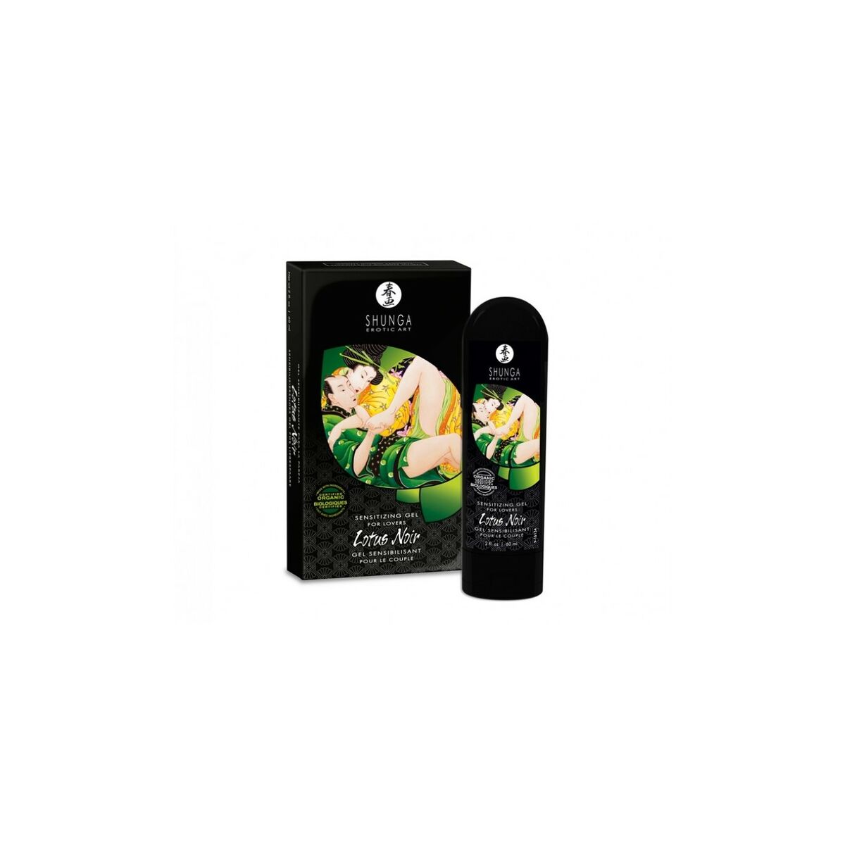 Gel Sensibilizant Shunga Lotus Noir 60 ml, 1, roseregalo.com