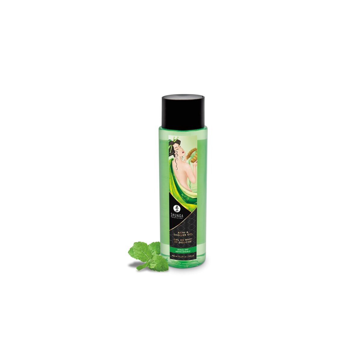 Sensual Gel de duș Shunga Mentă 370 ml, 1, roseregalo.com