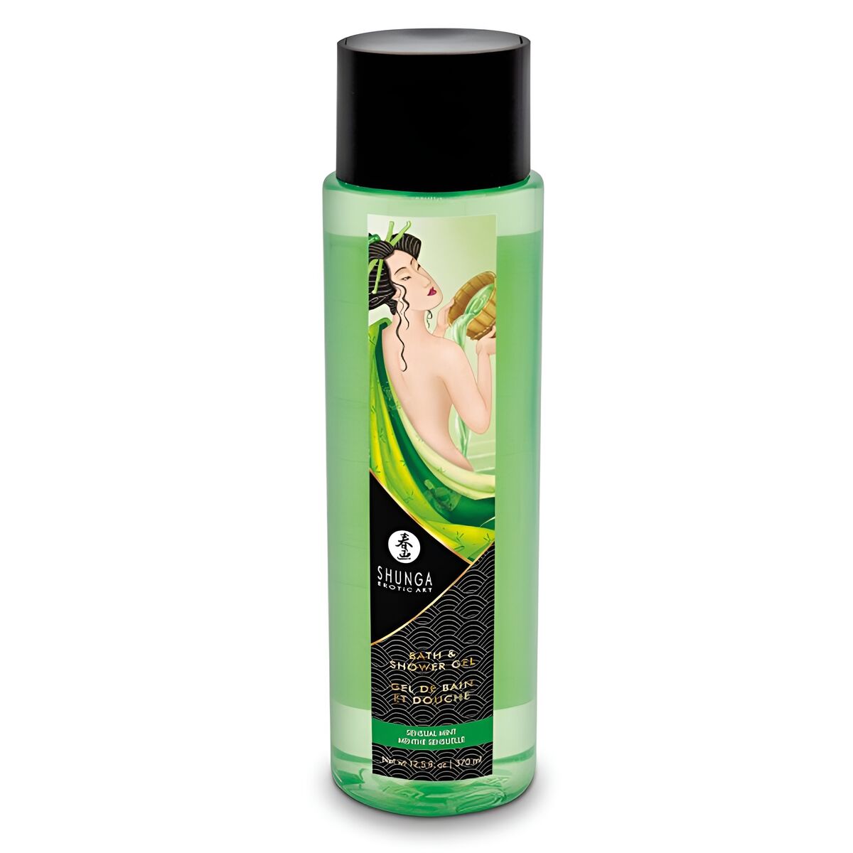 Sensual Gel de duș Shunga Mentă 370 ml, 2, roseregalo.com
