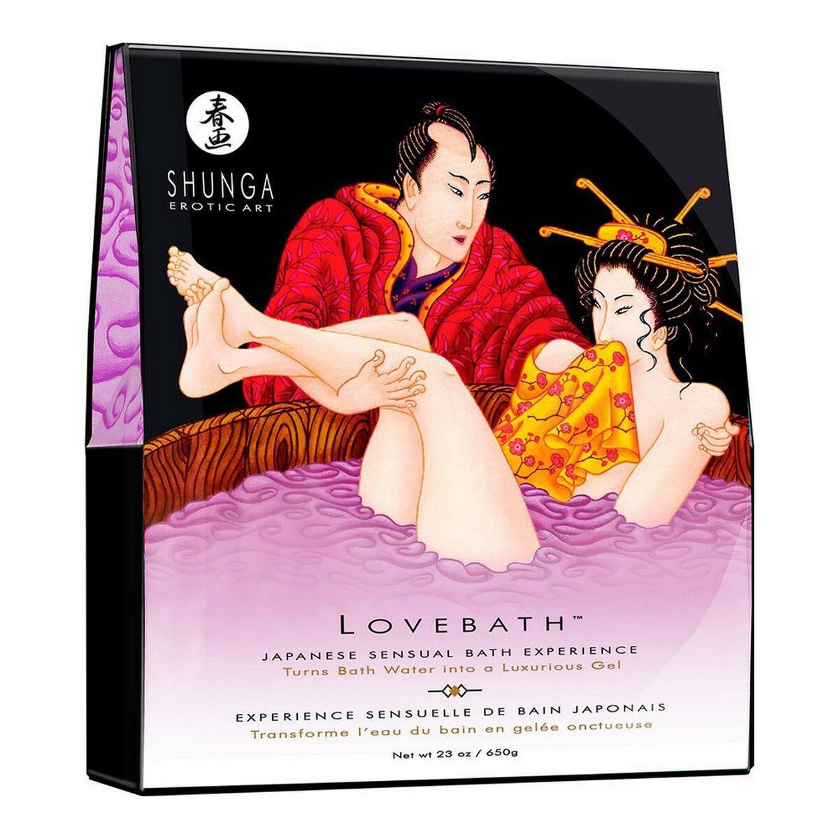 Lovebath Balance Shunga Lovebath Floare de Lotus 650 g, 2, roseregalo.com