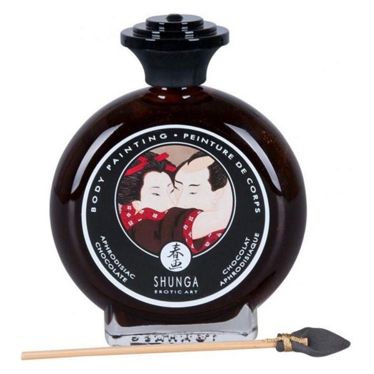 Vopsea pentru corp Shunga 6500_13482 Ciocolată (100 ml) (100 ml), 1, roseregalo.com