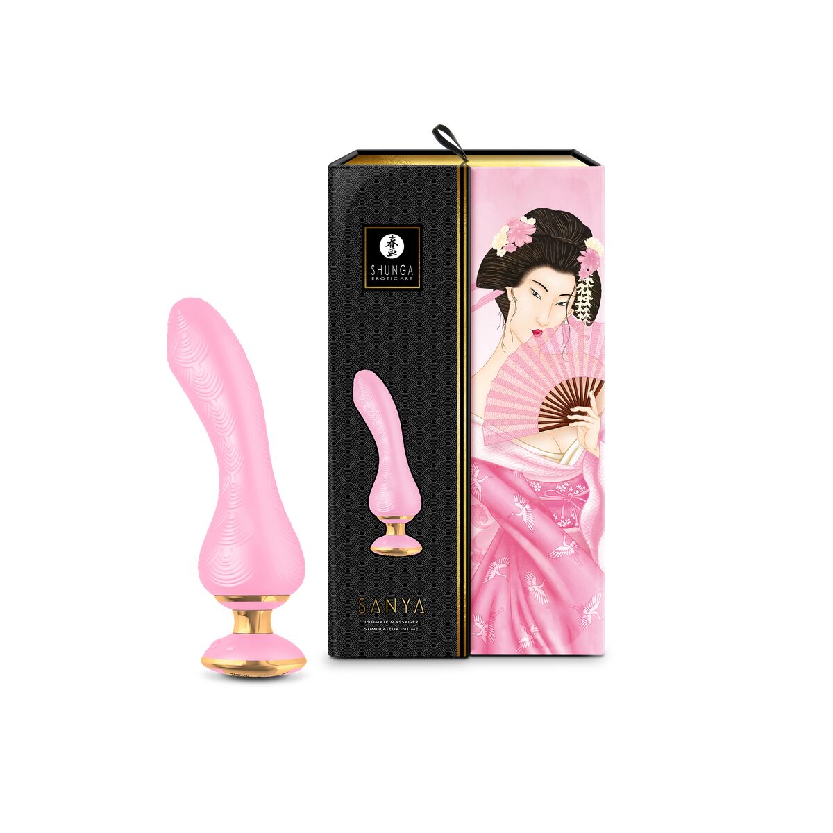 Vibrator zona G Shunga Sanya Roz deschis, 5, roseregalo.com