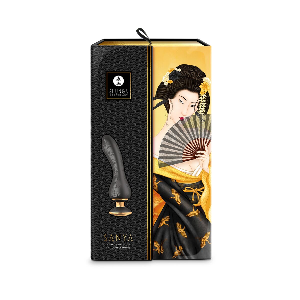 Vibrator Shunga Sanya Negru, 5, roseregalo.com