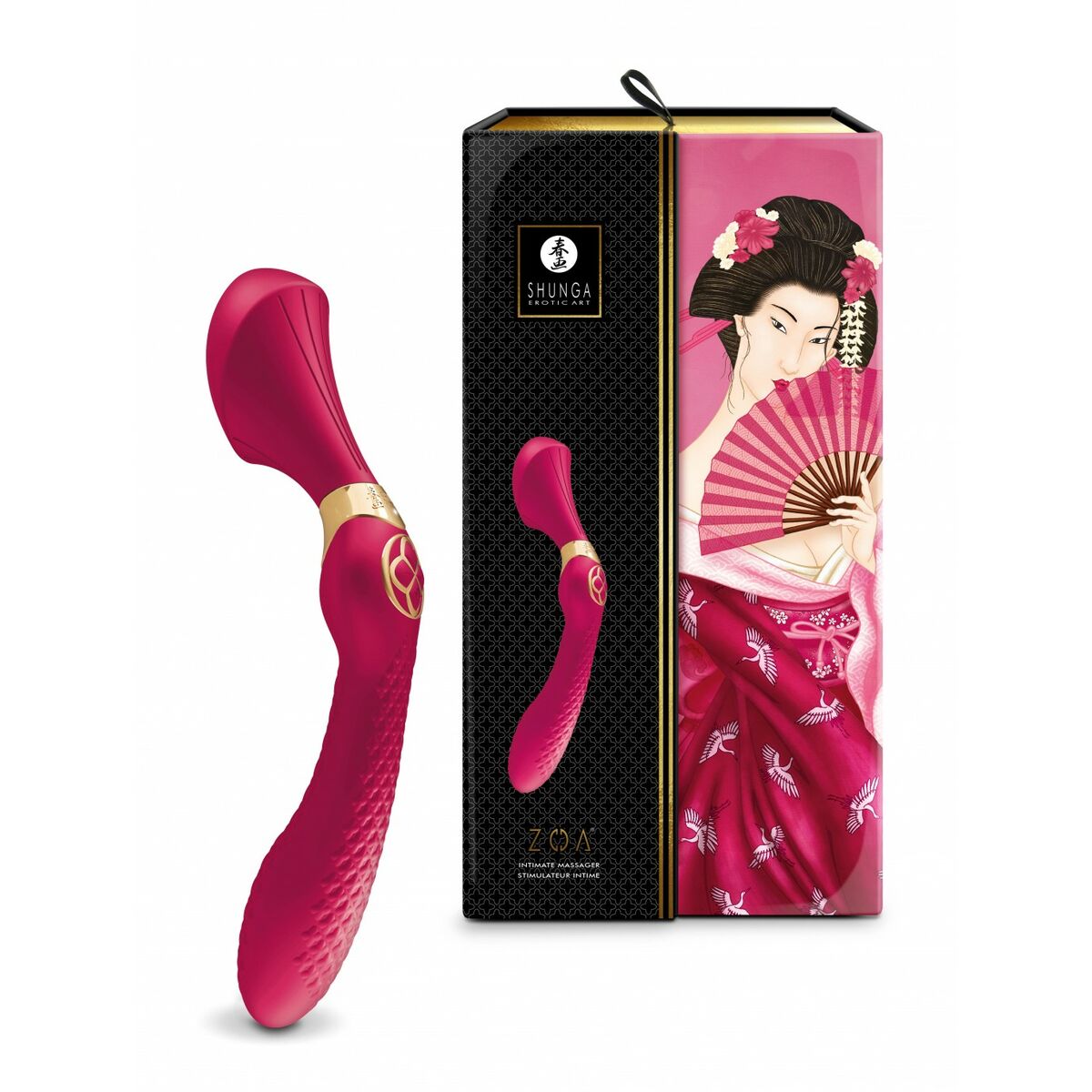 Vibrator Shunga Zoa Fucsia, 6, roseregalo.com
