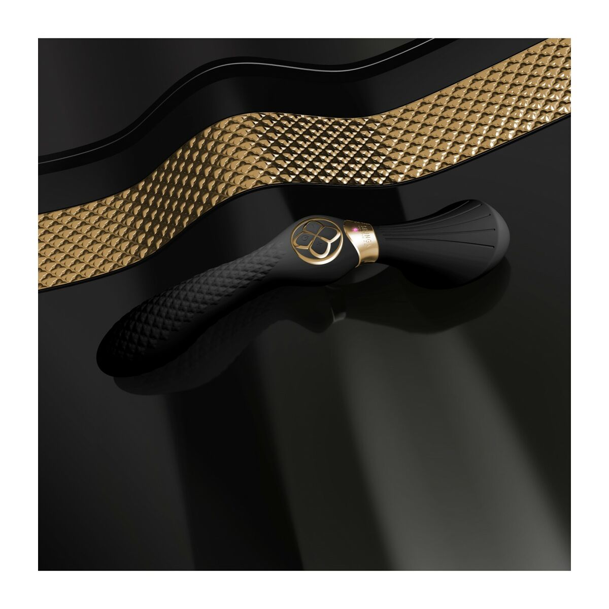 Vibrator Shunga Zoa Negru, 6, roseregalo.com