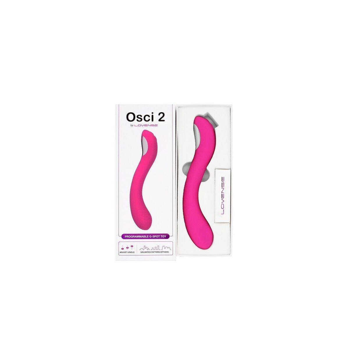 Vibrator Masaj pentru Cupluri Lovense Osci Roz, 4, roseregalo.com
