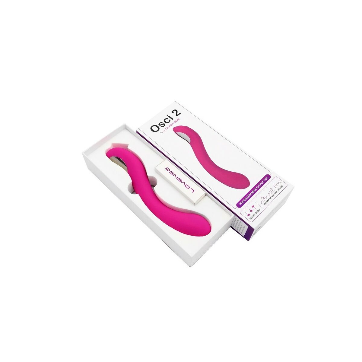 Vibrator Masaj pentru Cupluri Lovense Osci Roz, 7, roseregalo.com