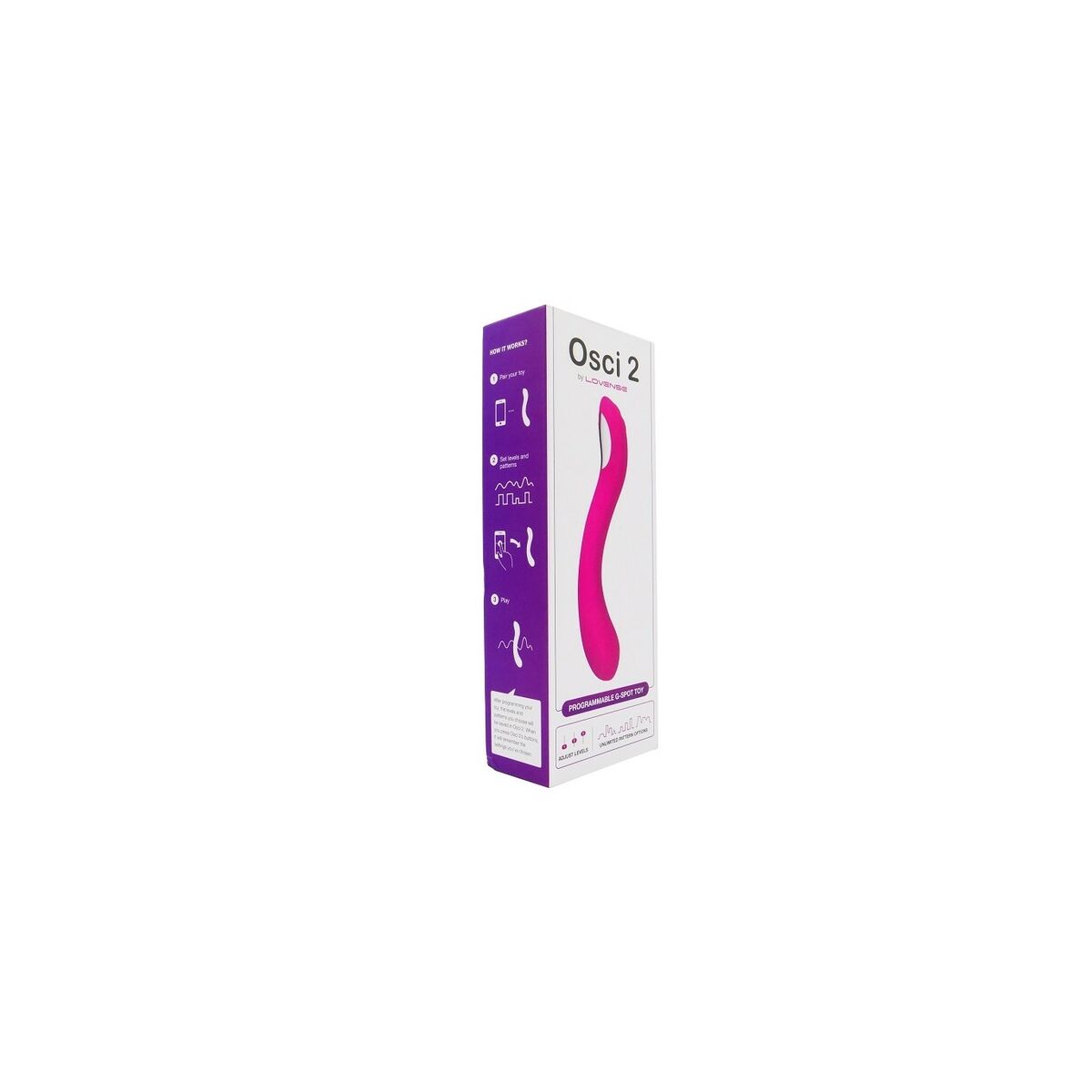 Vibrator Masaj pentru Cupluri Lovense Osci Roz, 8, roseregalo.com