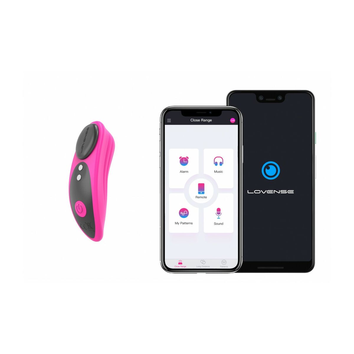 Vibrator Masaj pentru Cupluri Lovense Ferr Roz, 4, roseregalo.com